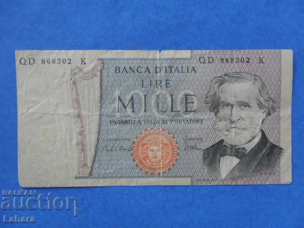 1000 Lire 1969 Italy 1000 Lire 1969 Italy