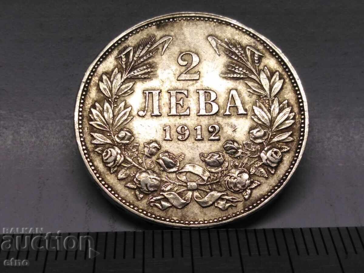 2 LEI 1912 ARGINT 0.835