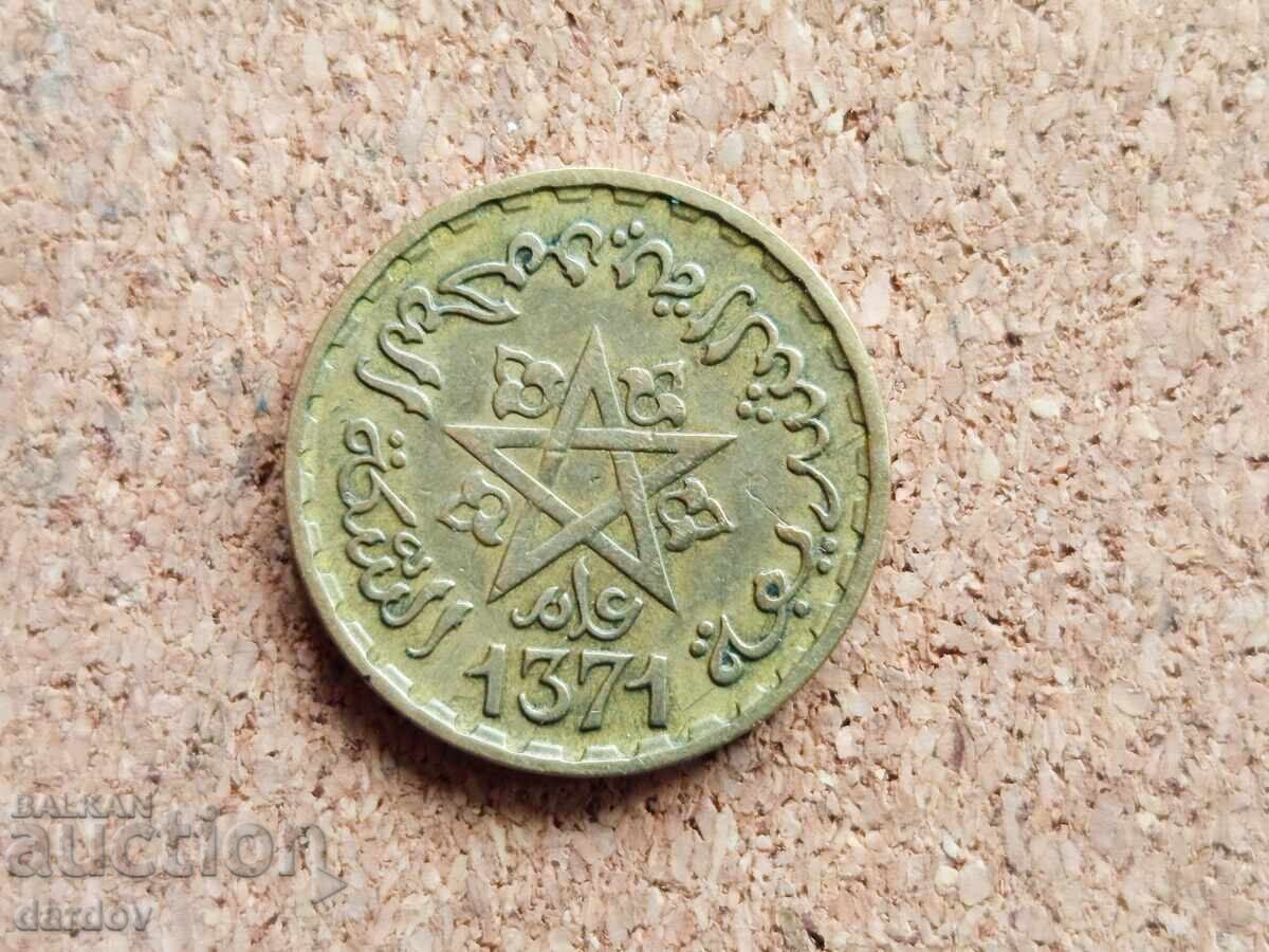 Μαρόκο 10 φράγκα 1952 με τιμή 2.50 BGN | € 1.28 Μαρόκο 10 φράγκα 1952 με τιμή 2.50 BGN | € 1.28