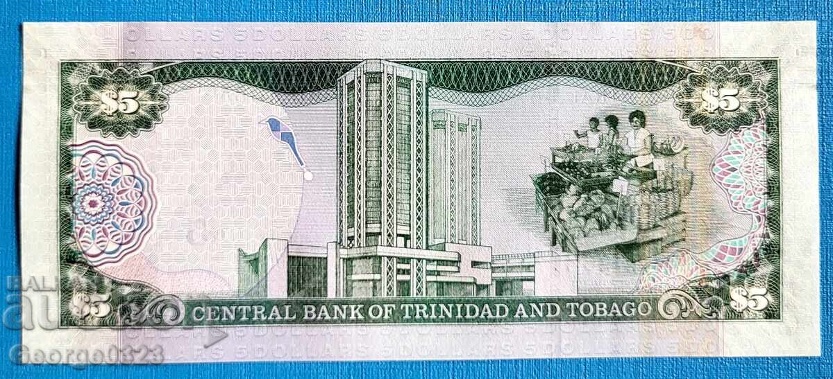 Тринидат и Тобаго 2006 5 долара UNC Нови с цена 7.99 лв. | € 4.09 Тринидат и Тобаго 2006 5 долара UNC Нови с цена 7.99 лв. | € 4.09