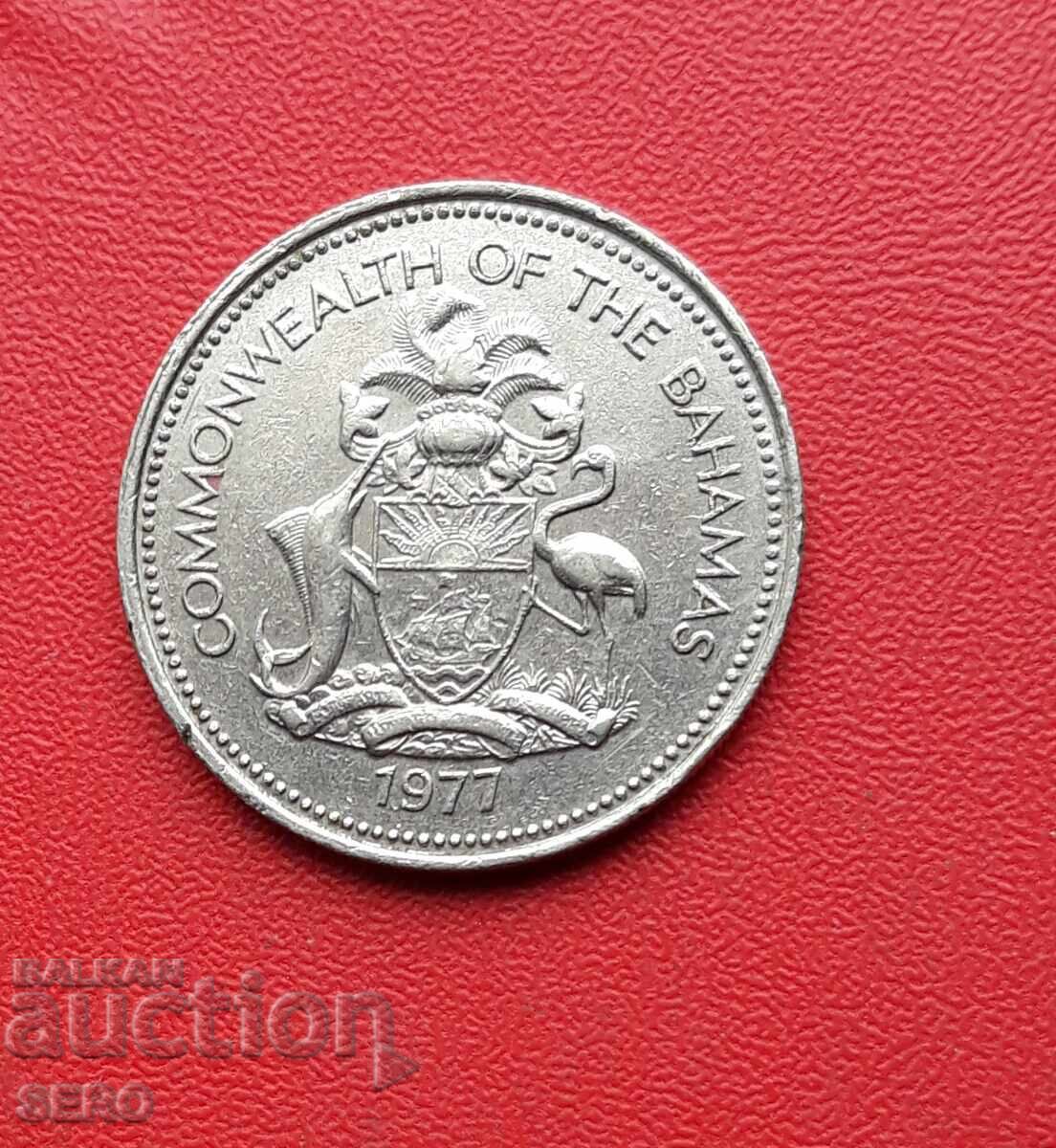 Bahamas - 25 Cents 1977 Bahamas - 25 Cents 1977