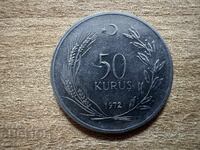 Τουρκία - 50 kurusha (1972)