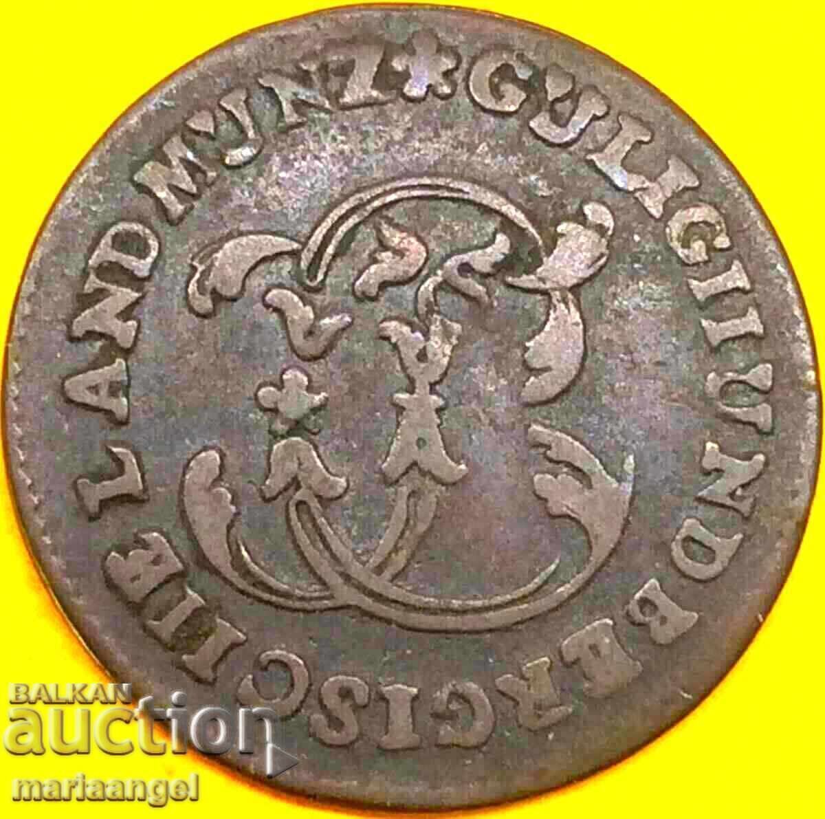 1/2 Stuber 1794 Γερμανία Jülich Berg Karl Theodor 26 χλστ 1/2 Stuber 1794 Γερμανία Jülich Berg Karl Theodor 26 χλστ