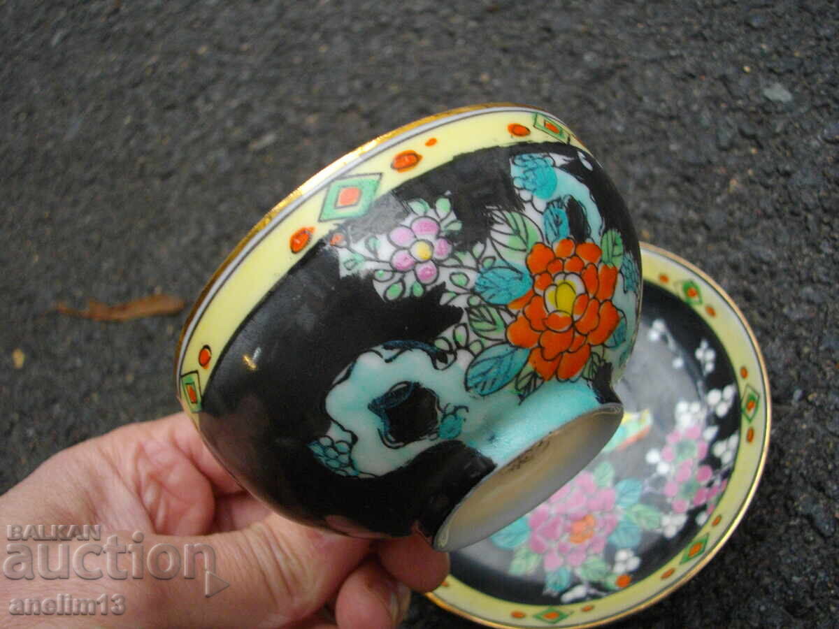 ПОРЦЕЛАНОВА ЧАШКА И ЧИНИЙКА ЗА ЧАЙ ИЛИ КАФЕ - 5