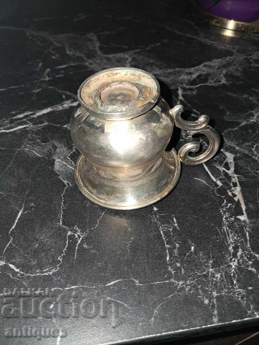 Licitație Cană veche de argint Licitație Cană veche de argint