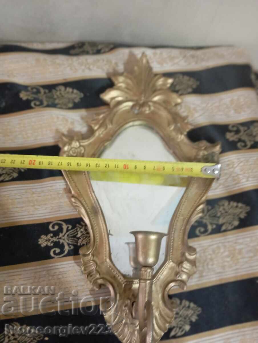 Παράδοση Σετ vintage κηροπήγια τοίχου