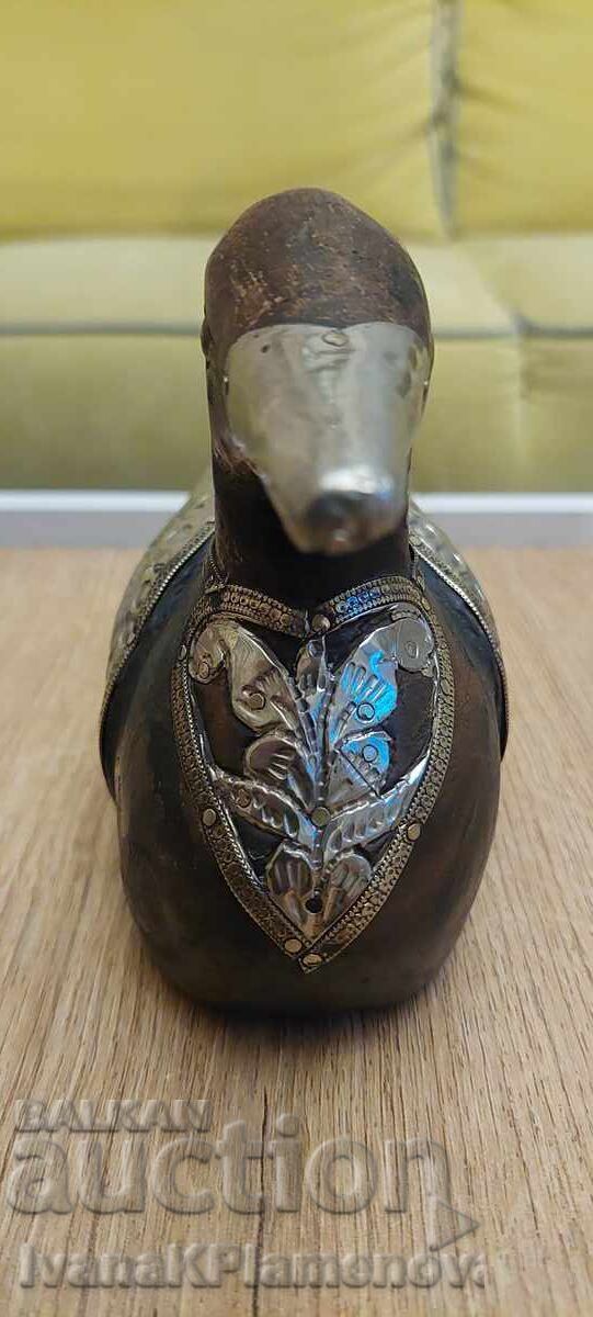Vintage Wood Carving Brass Hardware for Connoisseurs - 6