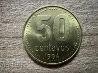 Аржентина - 50 сентавос (1994)