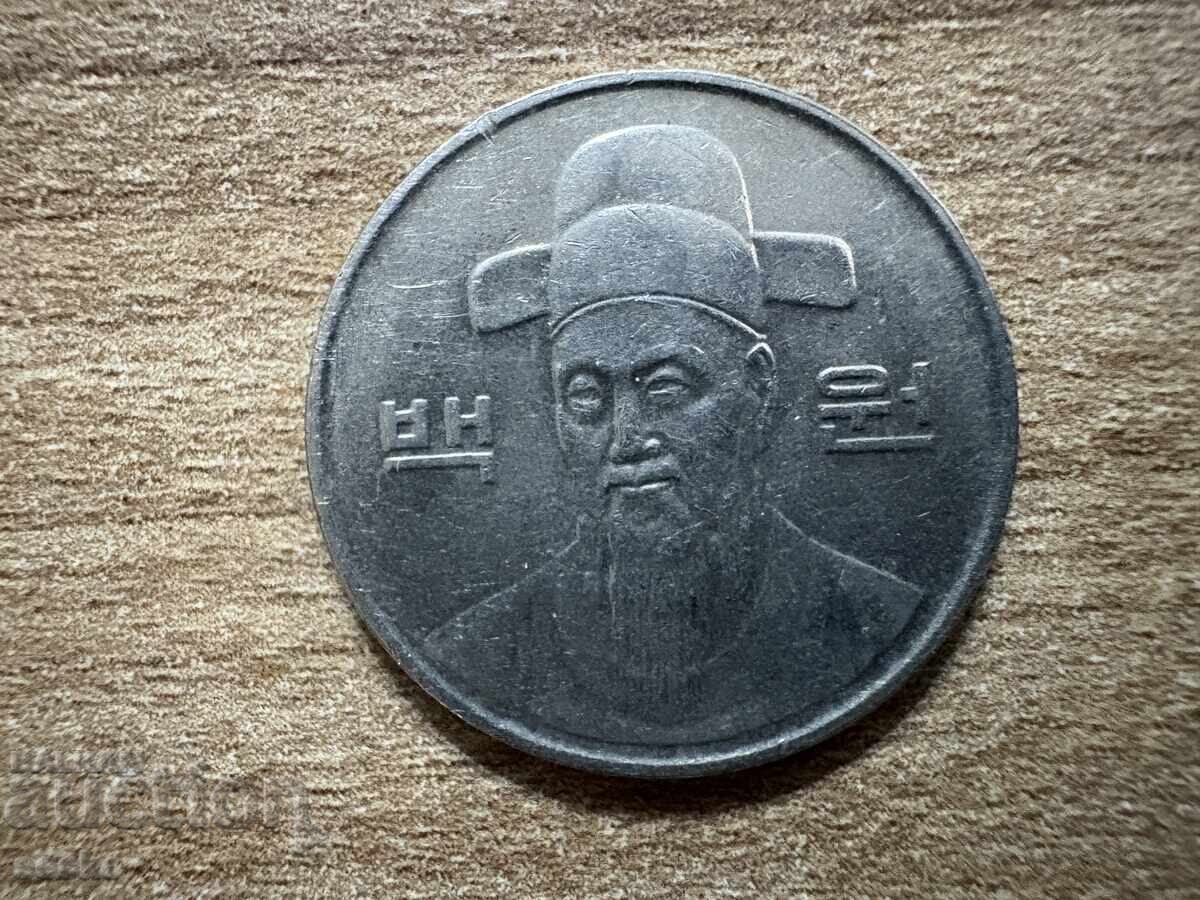 Coreea de Sud - 100 won (1995) cu preț 0.35 BGN | € 0.18
