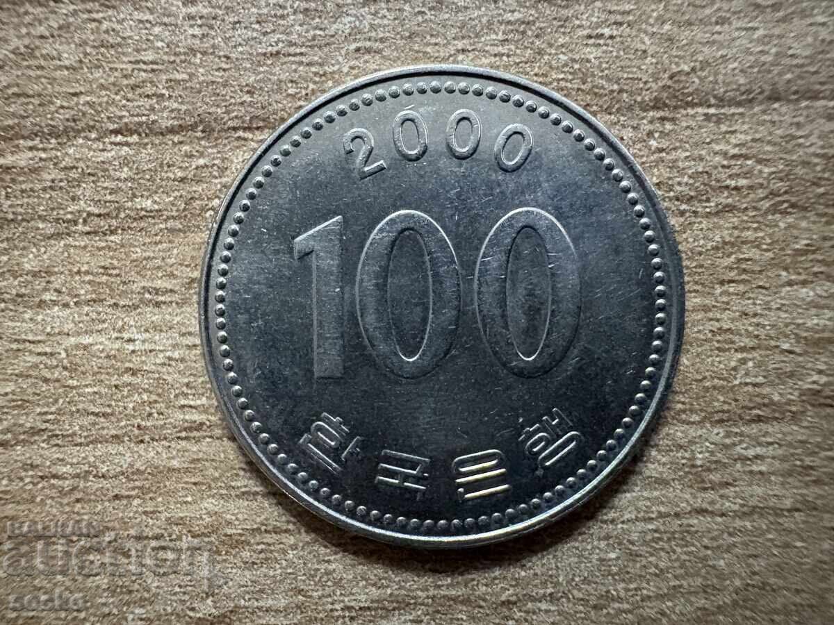 South Korea - 100 Won (2000)