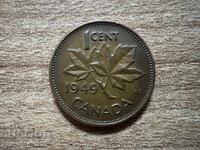 Канада - 1 цент (1949)