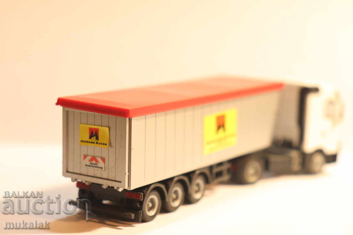 HERPA 1:87 H0 MERCEDES DUMP TRUCK GONDOLA TRUCK MODEL - 6