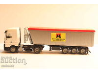 HERPA 1:87 H0 MERCEDES DUMP TRUCK GONDOLA TRUCK MODEL