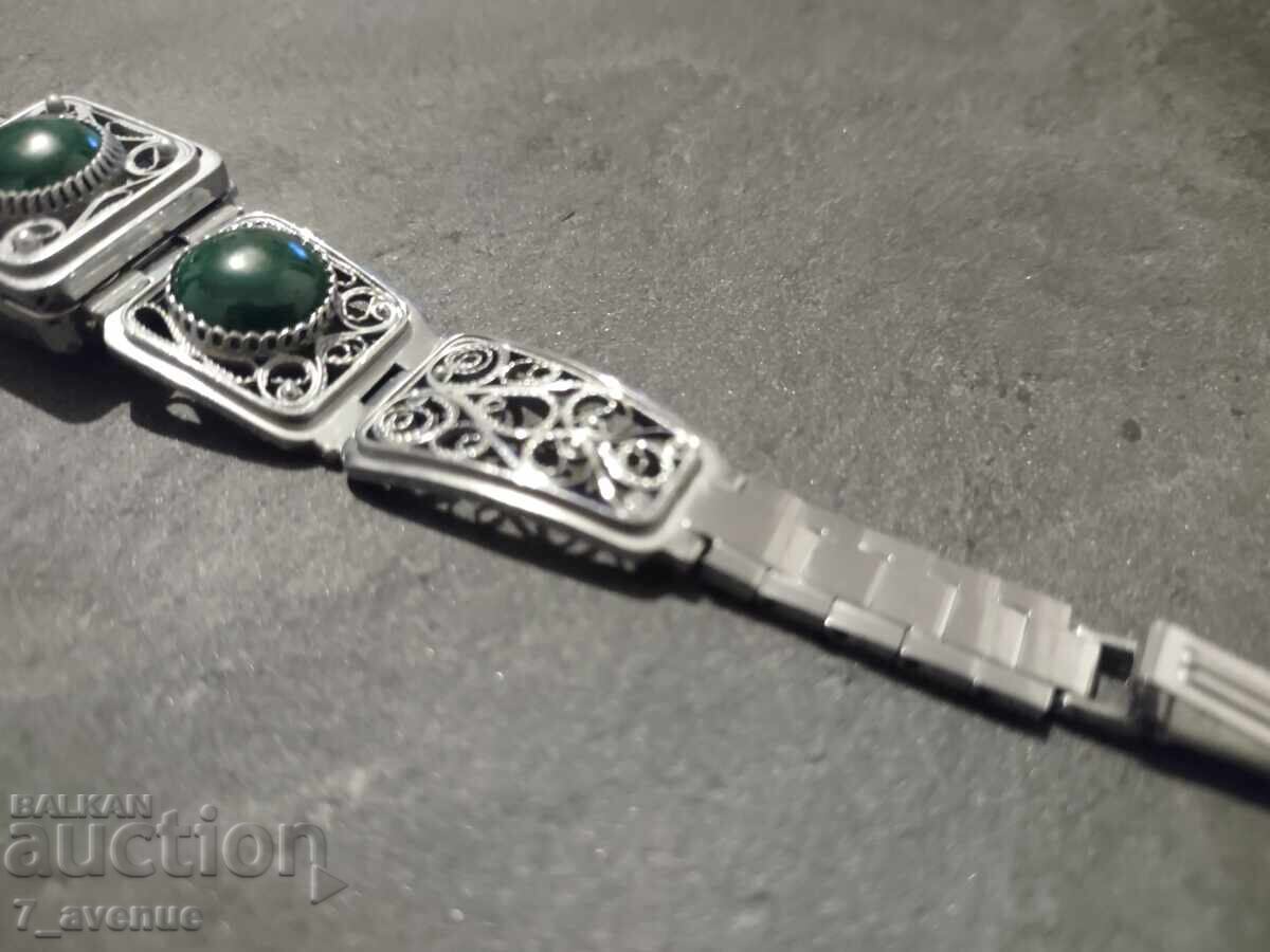 Дамски руски часовник с естествен камък 8.11.2025 - 7