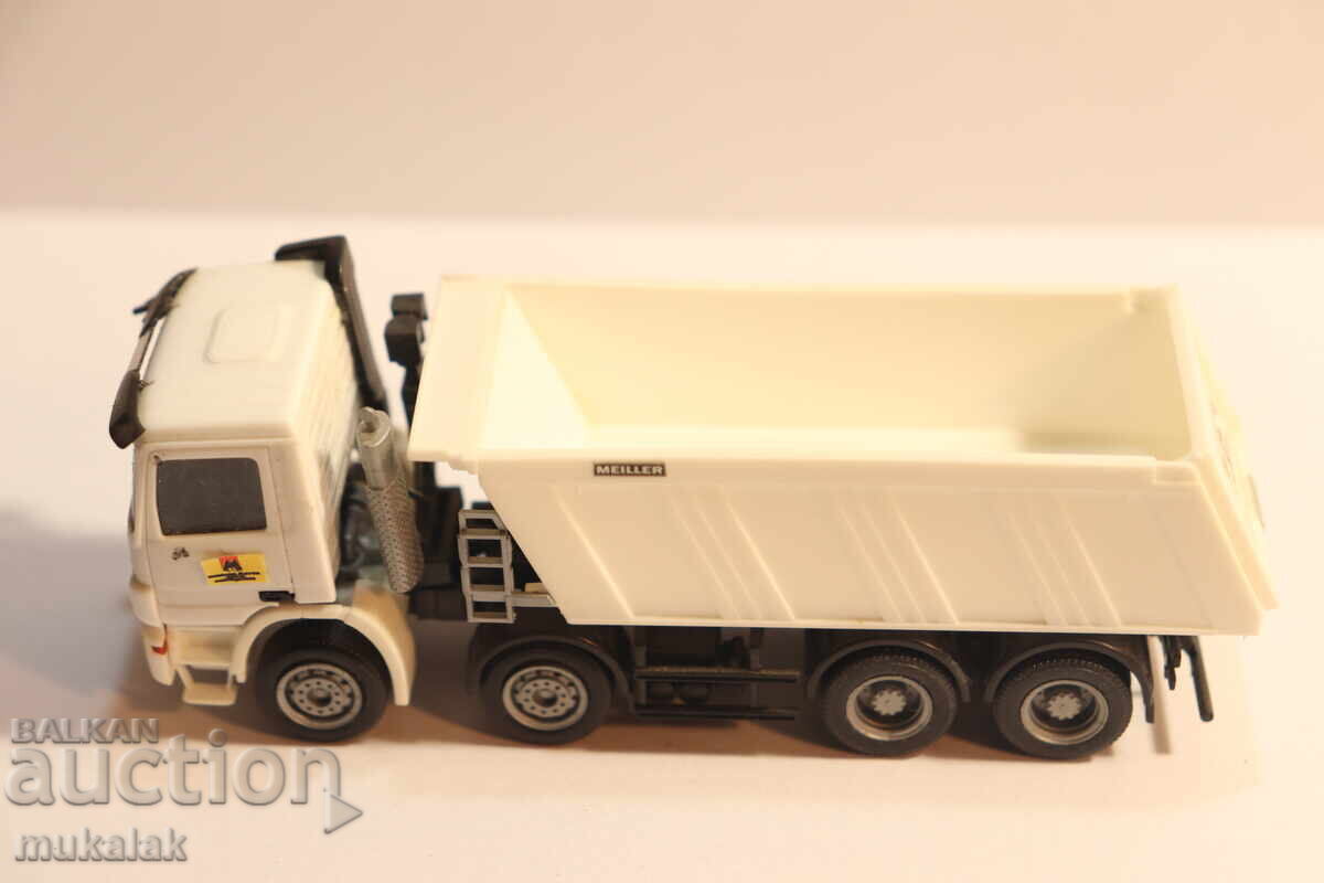 HERPA 1:87 H0 MERCEDES DUMP TRUCK GONDOLA TRUCK MODEL with price 45.00 BGN | € 23.01