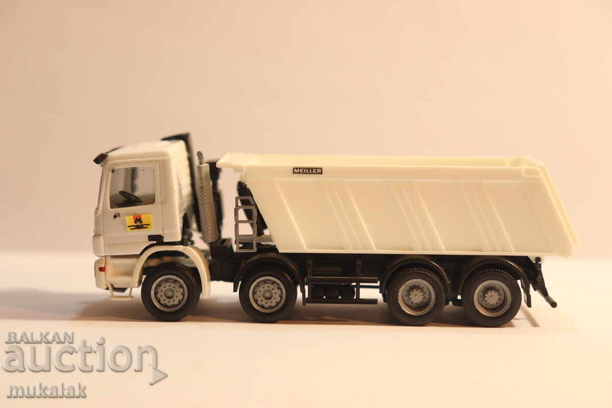 HERPA 1:87 H0 MERCEDES DUMP TRUCK GONDOLA TRUCK MODEL