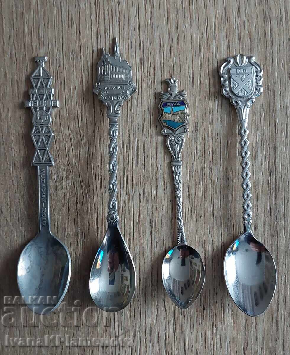 Κουταλάκια για συλλέκτες 4 τεμάχια