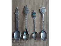 Lingurițe pentru colecționari 4 bucăți