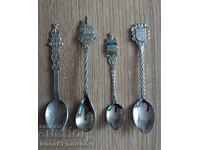 Лъжички за колекционери 4 броя