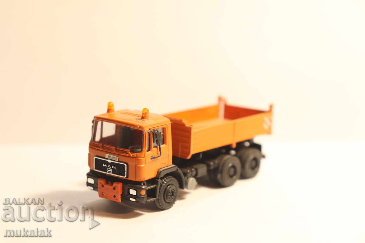 Auction  HERPA 1:87 H0 MAN DUMP TRUCK GONDOLA TRUCK MODEL CAR