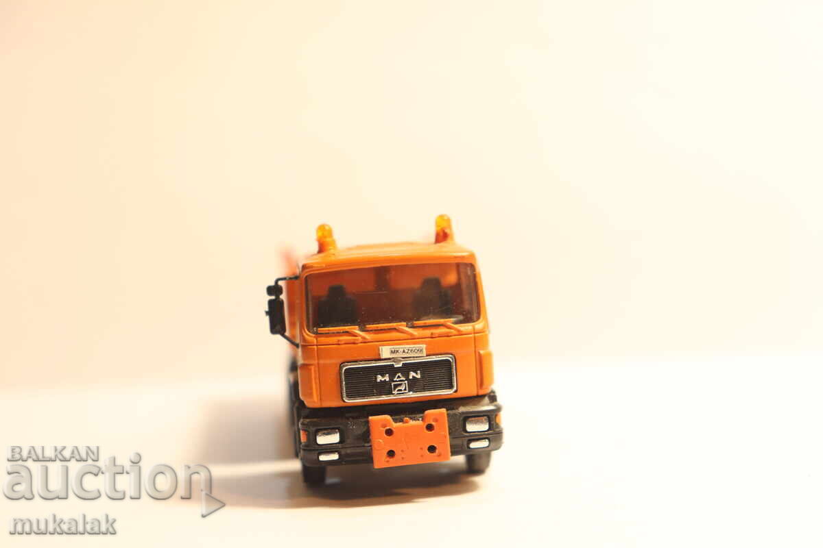 Delivery of HERPA 1:87 H0 MAN DUMP TRUCK GONDOLA TRUCK MODEL CAR