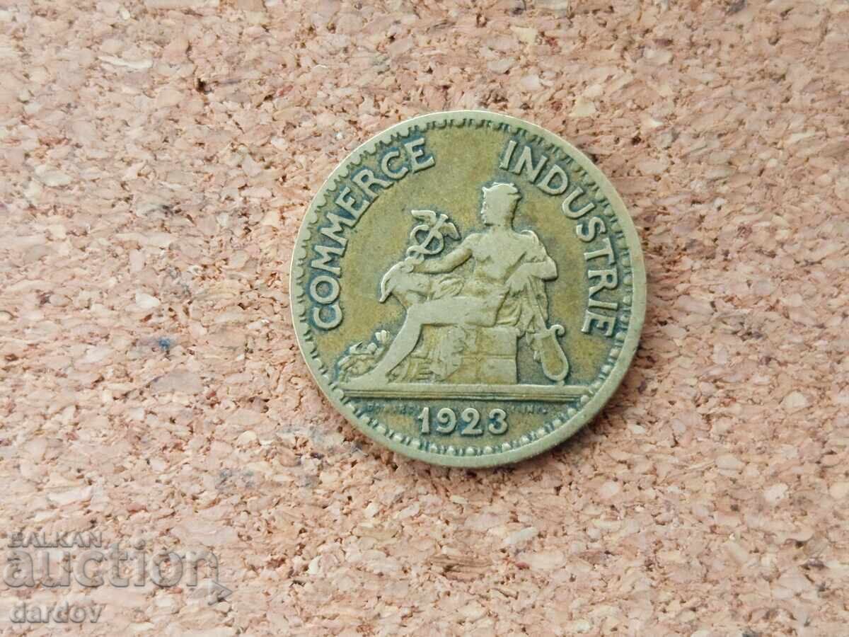 Франция 50 сантима 1923 г. с цена € 0.70 | 1.37 лв.