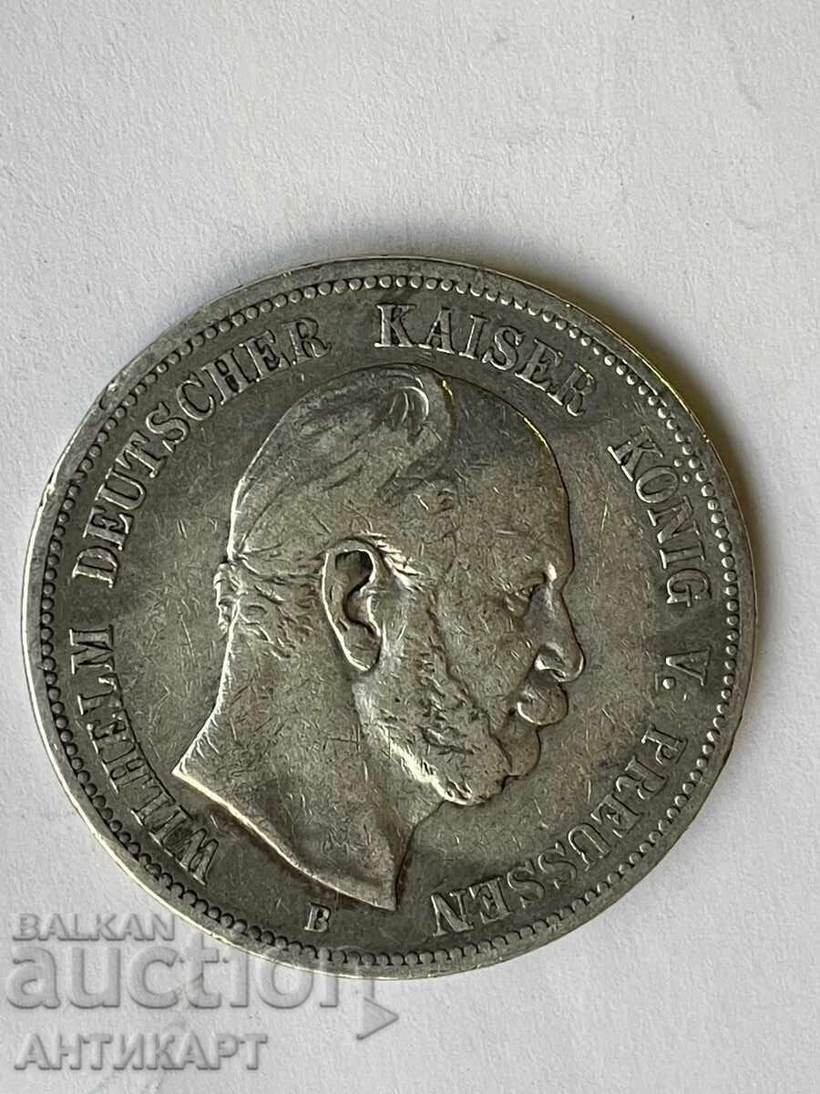 Row of silver coin 5 marks 1876 Germany Prussia with price 89.00 BGN | € 45.50 Row of silver coin 5 marks 1876 Germany Prussia with price 89.00 BGN | € 45.50