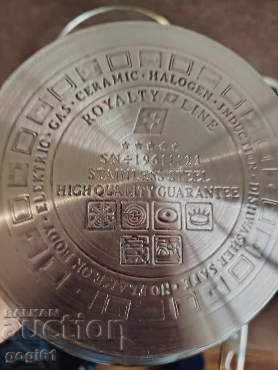 Large deep frying pan and small saucepan - NEW! - 5