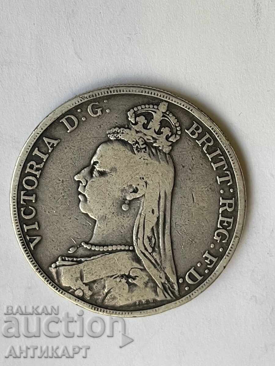 England Victoria Silver Coin Crown 1888 Silver with price 105.00 BGN | € 53.69 England Victoria Silver Coin Crown 1888 Silver with price 105.00 BGN | € 53.69