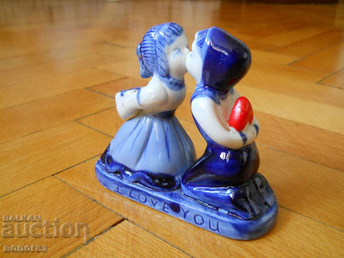 Porcelain figurine "I love you" - Holland with price 20.00 BGN | € 10.23 Porcelain figurine "I love you" - Holland with price 20.00 BGN | € 10.23