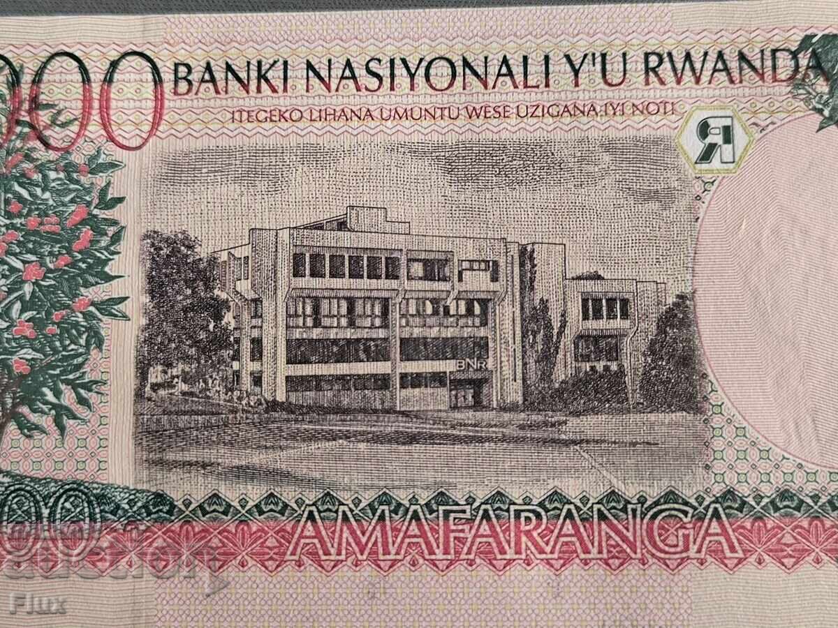 Licitație Bancnotă - Ruanda - 5000 franci UNC | 1998 Licitație Bancnotă - Ruanda - 5000 franci UNC | 1998