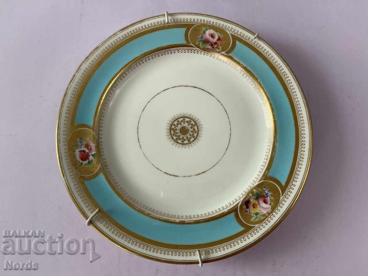 Old porcelain plate Old porcelain plate