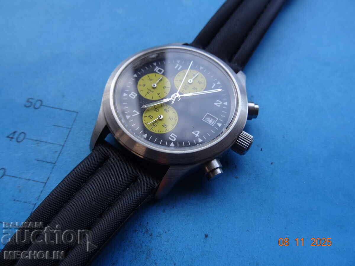 Delivery of WATCH Japanese movement CHRONOGRAPH 55
