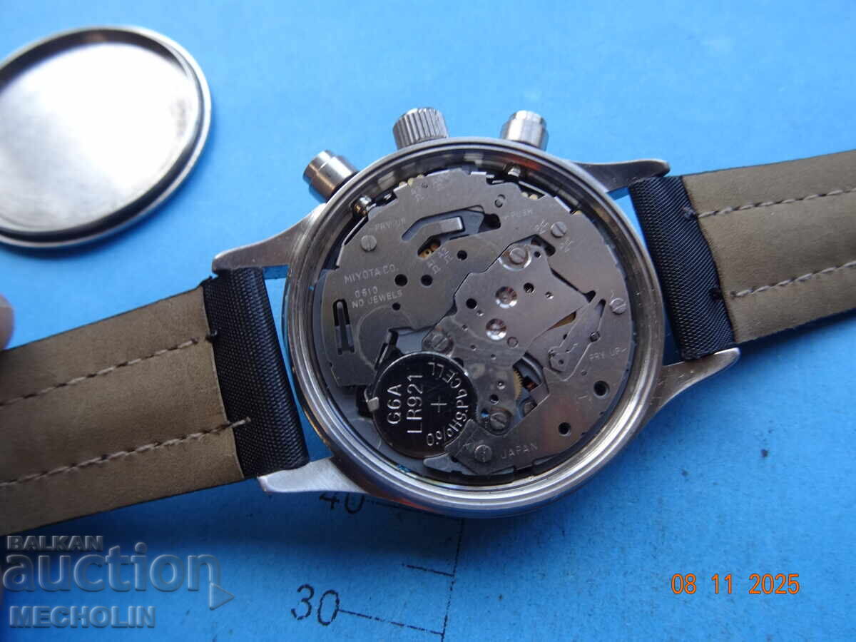 WATCH Japanese movement CHRONOGRAPH 55 - 7