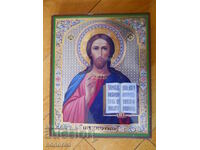 Orthodox wooden icon "Christ Pantocrator"