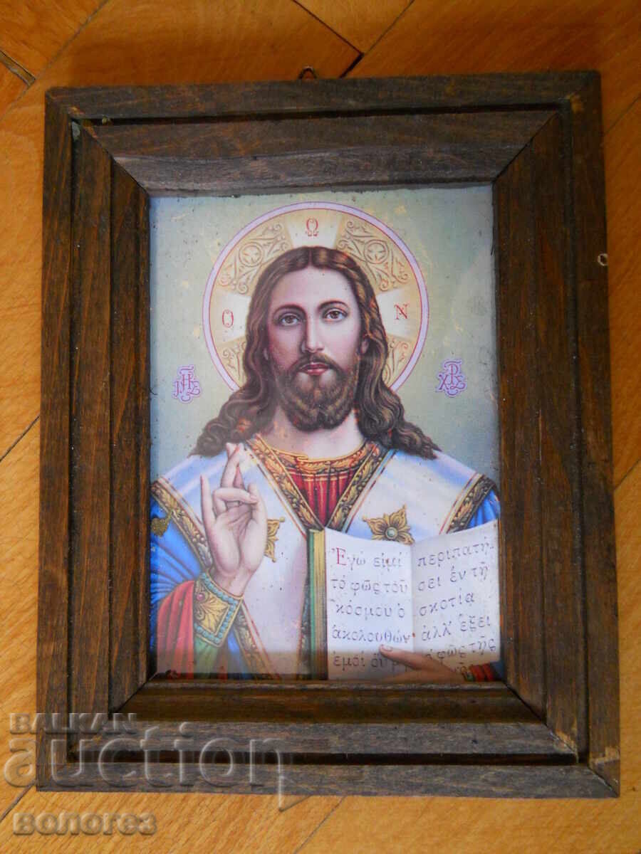 Icoană Ortodoxă "Iisus Binecuvântând"