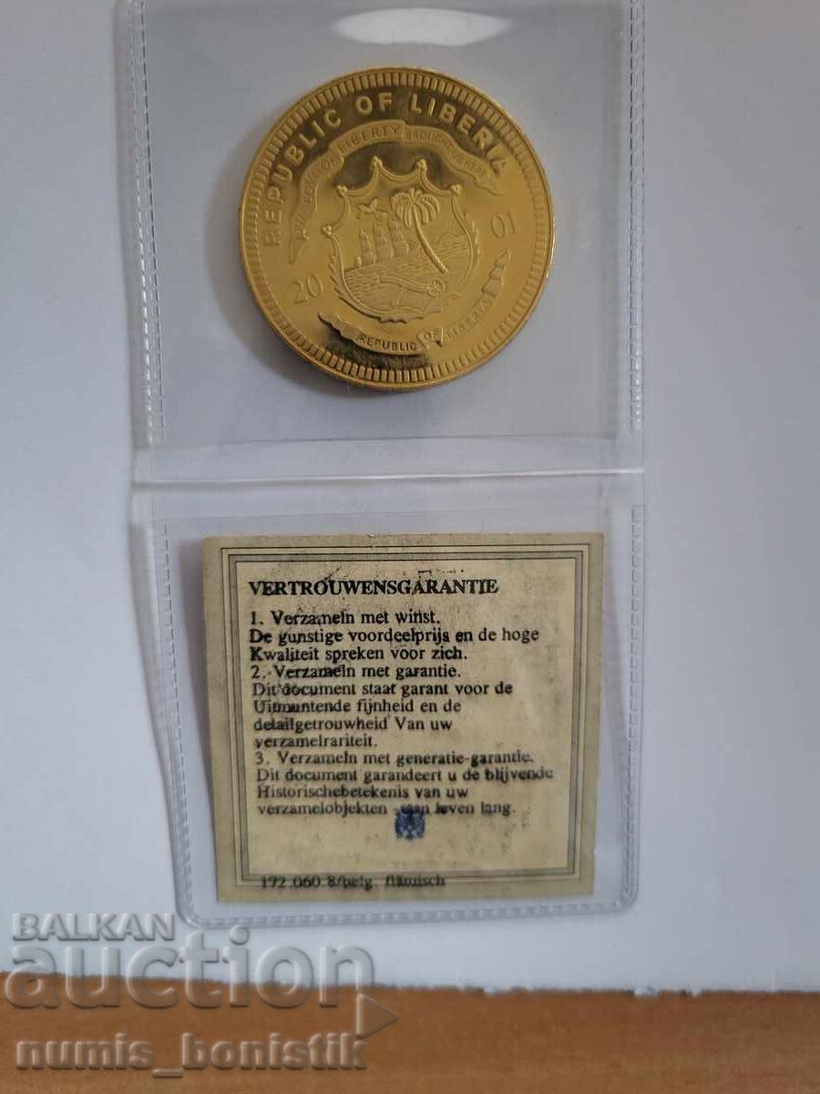 10 $ Λιβερία με τιμή 25.00 BGN | € 12.78 10 $ Λιβερία με τιμή 25.00 BGN | € 12.78