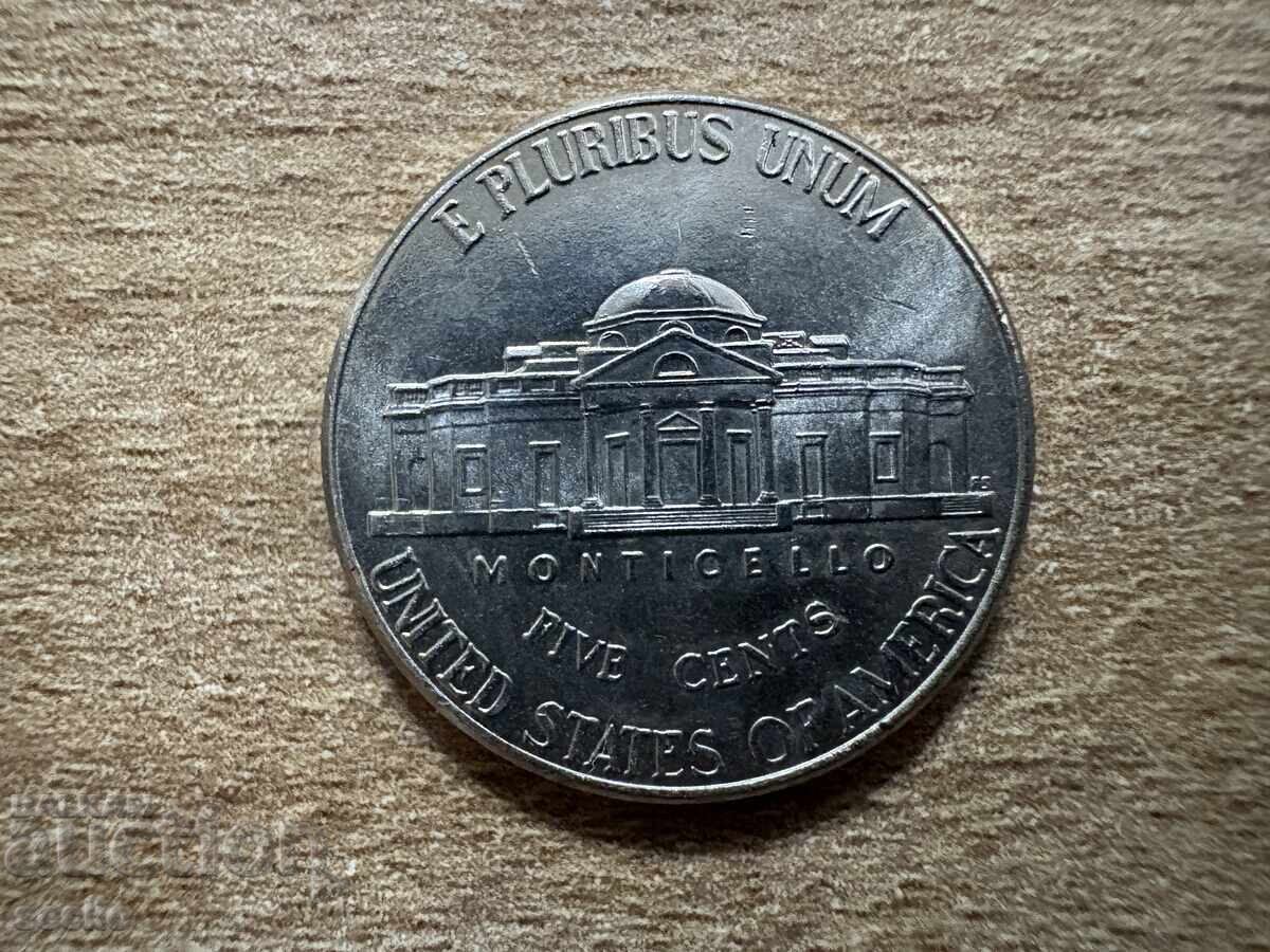 SUA - 5 cenți (2011) - R SUA - 5 cenți (2011) - R