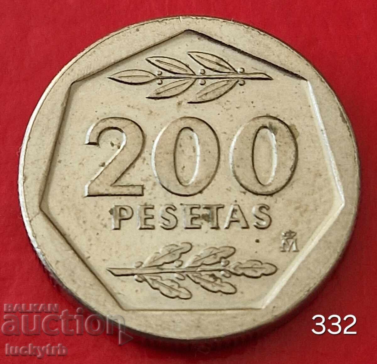200 pesetas 1987 - Spain