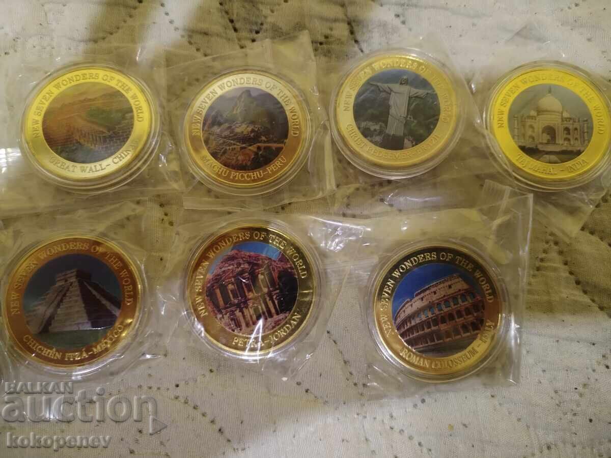 Plaques of the 7 Wonders of the World Plaques of the 7 Wonders of the World