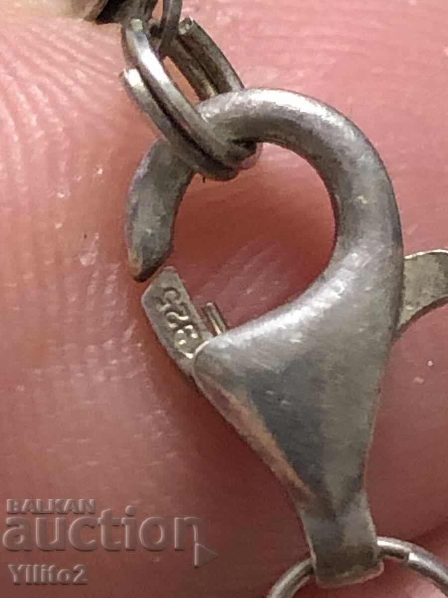 Κεχριμπαρένιο κολιέ με ασημένιο κούμπωμα με τιμή 90.00 BGN | € 46.02