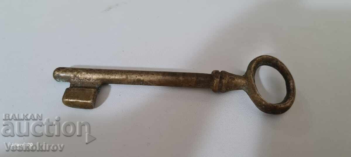 Μεγάλο παλιό μπρούτζινο κλειδί