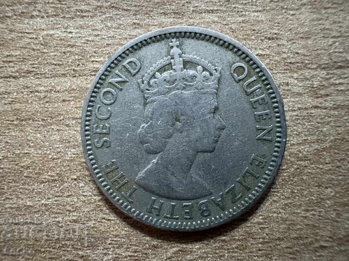 Κύπρος - 50 μιλ (1955) με τιμή 1.00 BGN | € 0.51