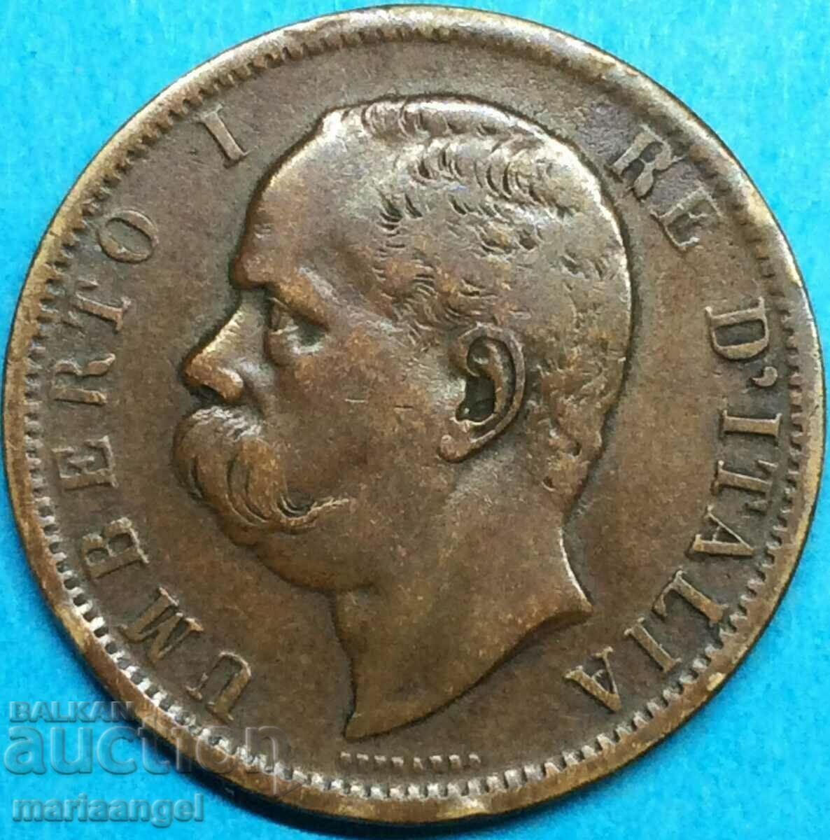 Italy - 10 Centesimi 1894 Umberto I 30mm - Quite Rare