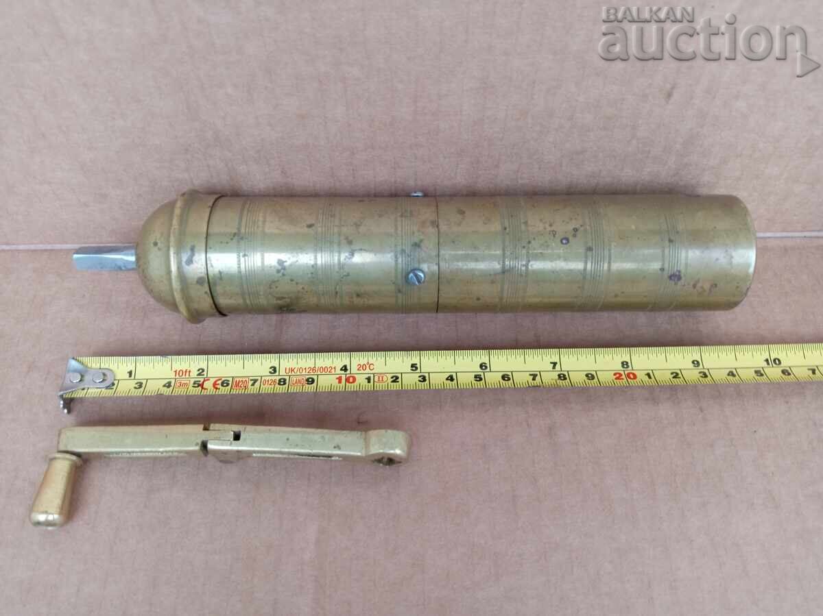 Μηχανή άλεσης καφέ 70s Αλβανία ρετρό vintage - 5