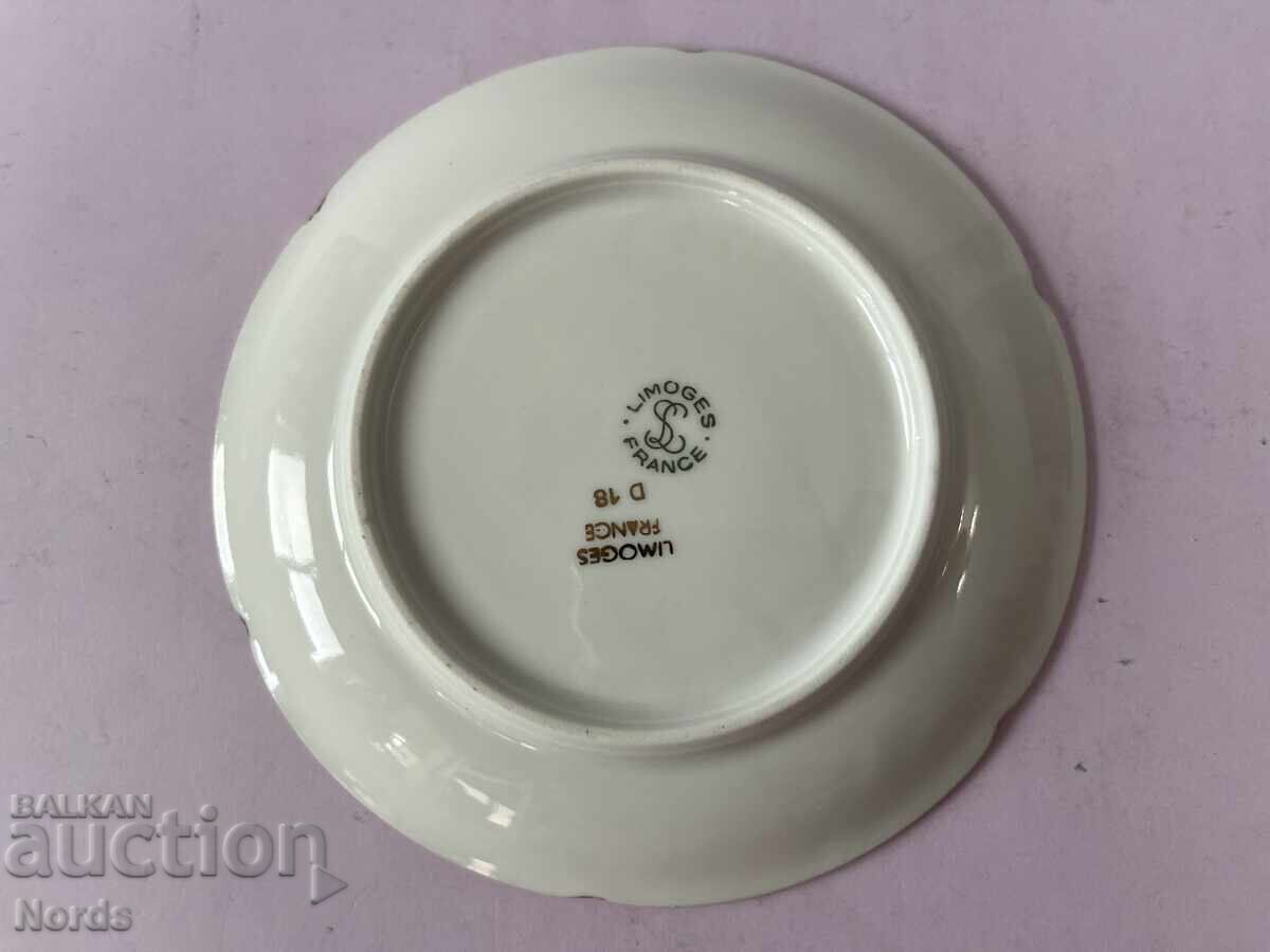 Παράδοση Λιμόζ πορσελάνινη πιατάκι Παράδοση Λιμόζ πορσελάνινη πιατάκι