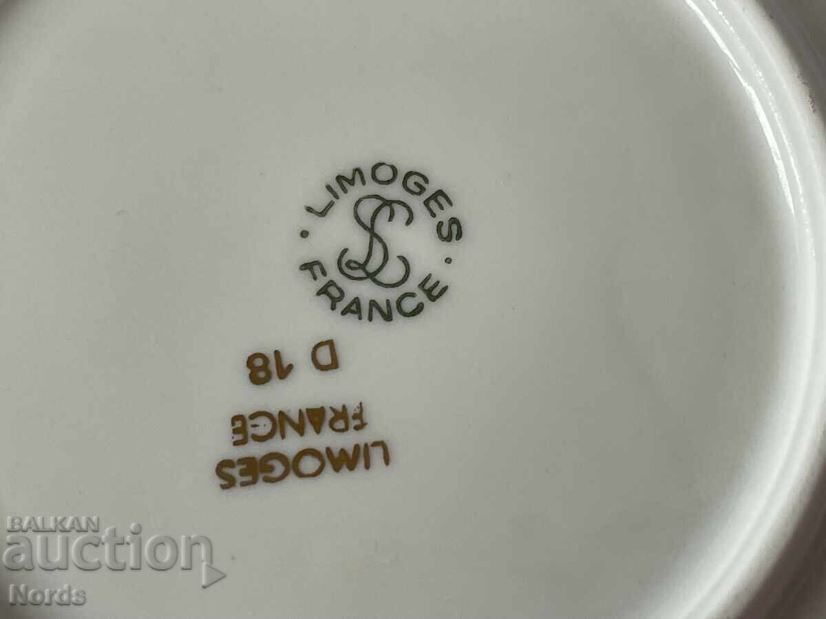 Λιμόζ πορσελάνινη πιατάκι - 5 Λιμόζ πορσελάνινη πιατάκι - 5