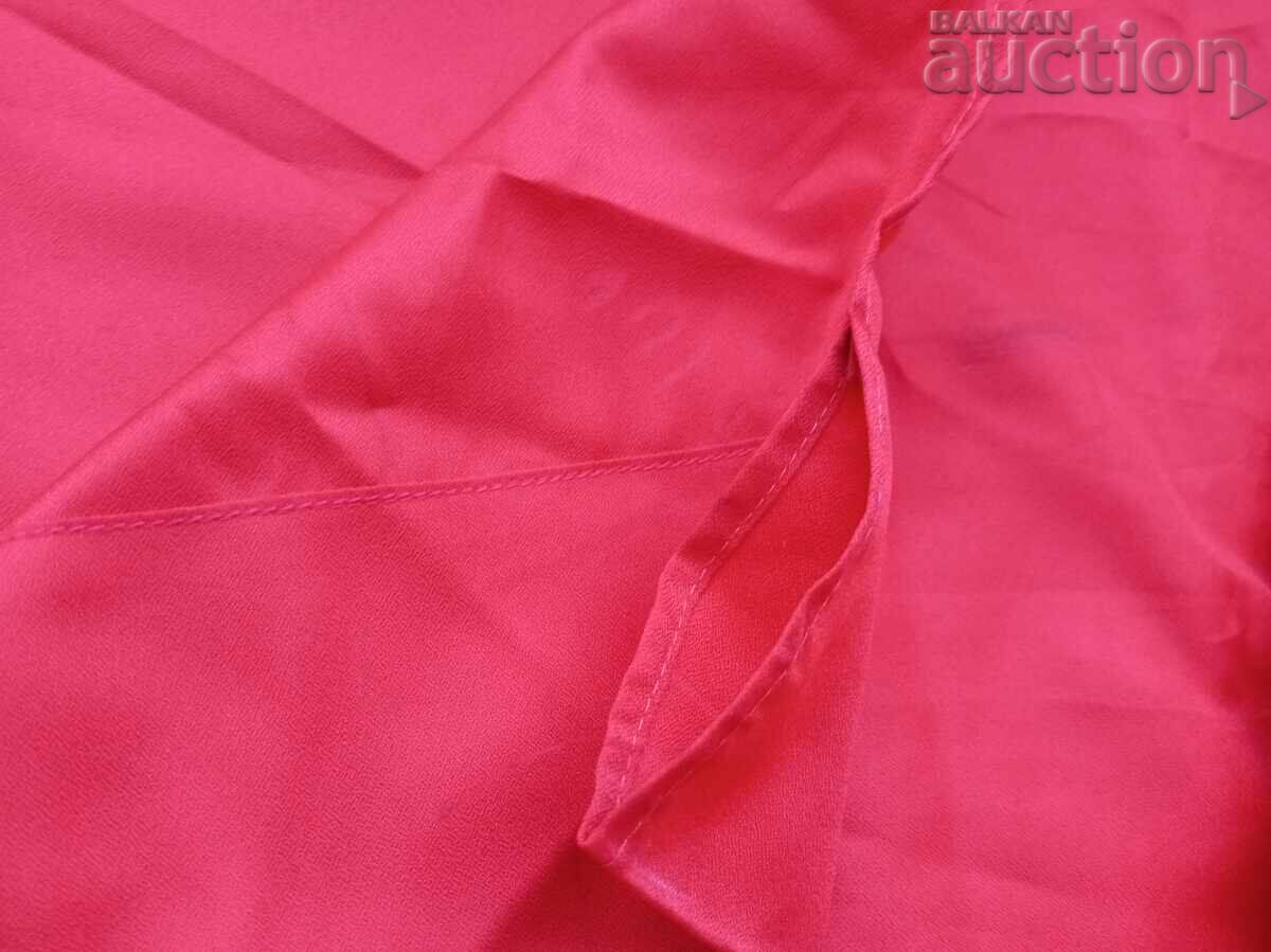 Delivery of Antique Flag, Red Flag