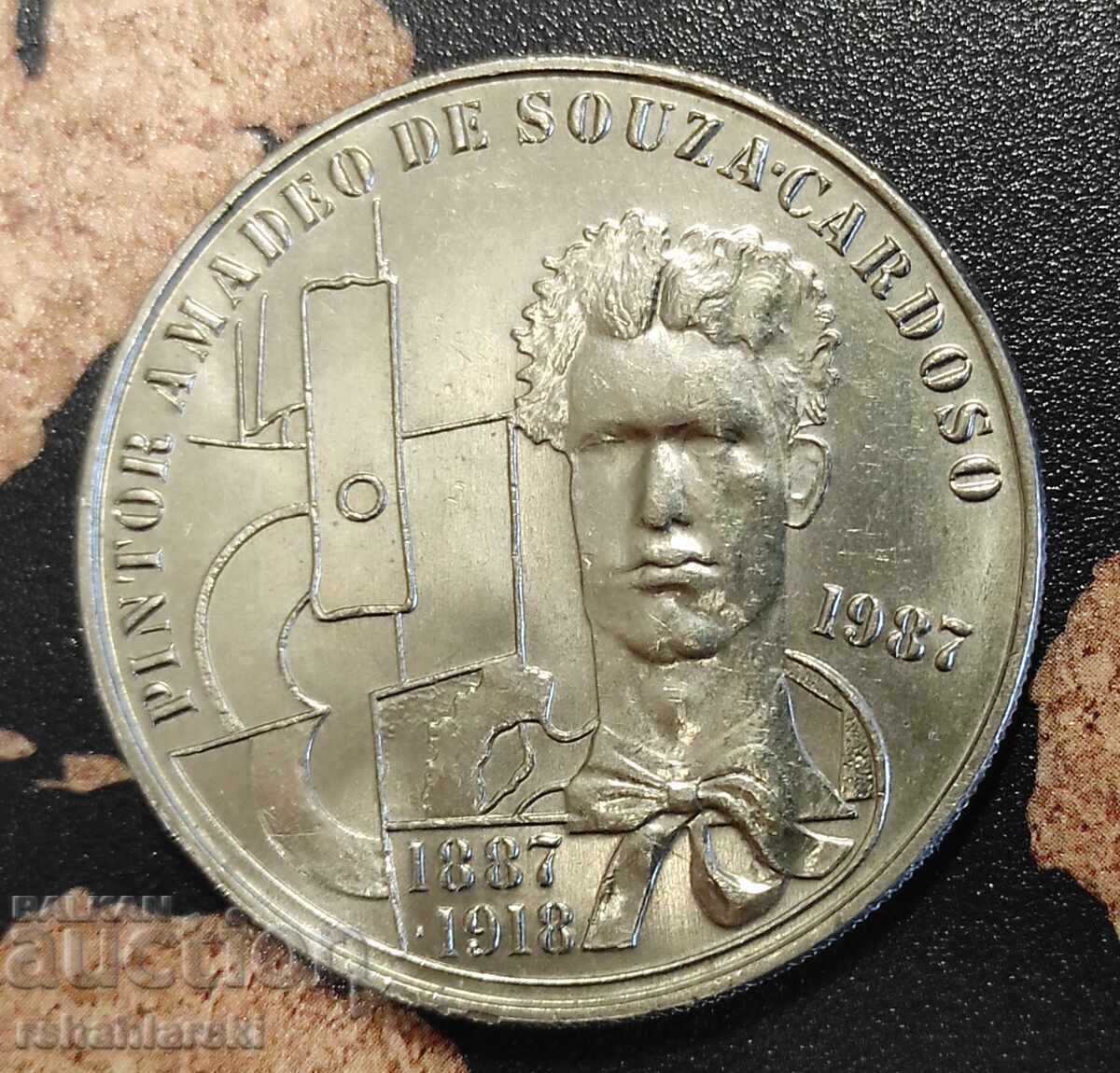 Coin Portugal (UNC) 100 escudos, 1987 with price 3.50 BGN | € 1.79