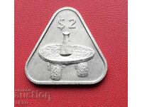 Cook Islands - 2 Dollars 1992